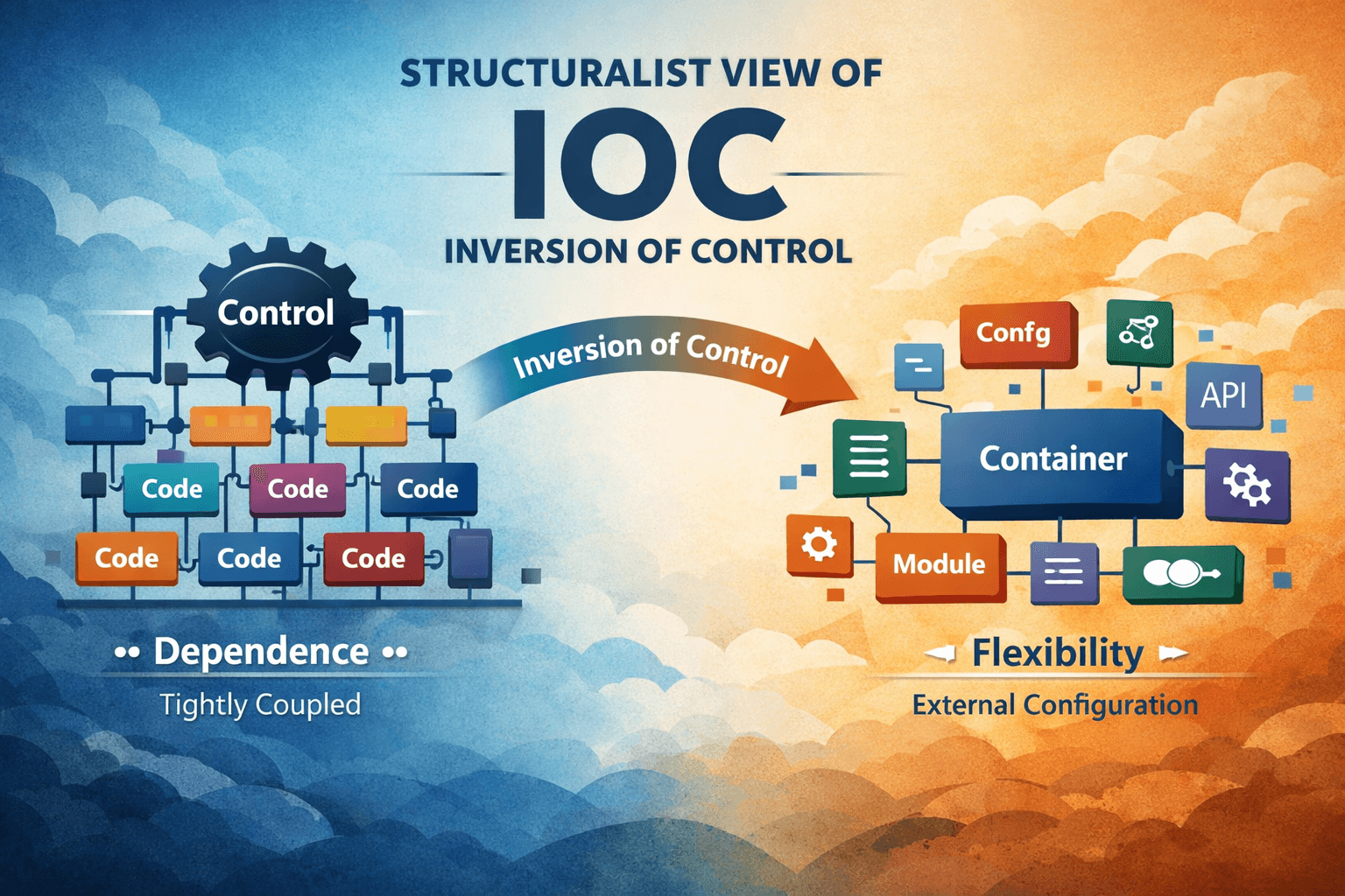 从结构主义视角看 IOC(控制反转)