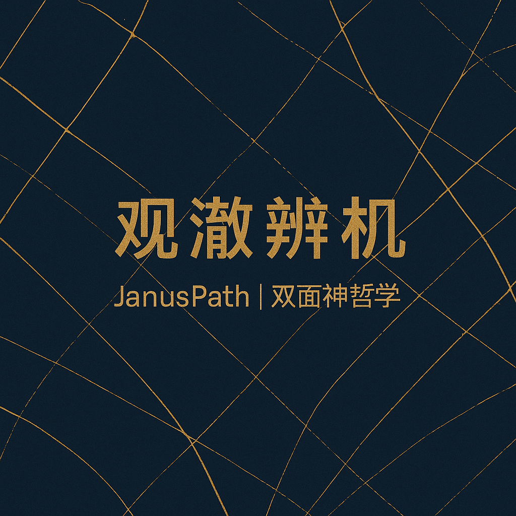 欢迎来到观澈辨机：一场结构与意识的回望之旅